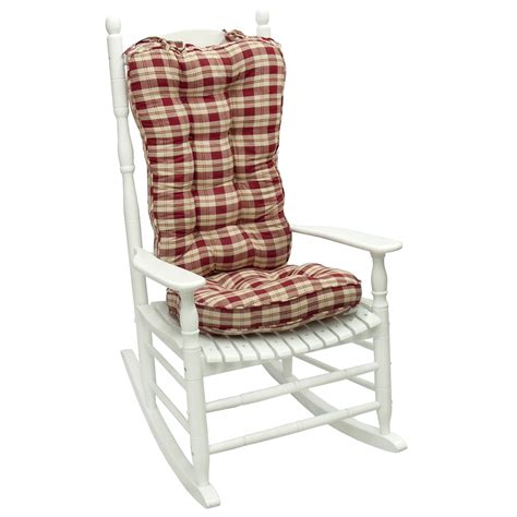 white cushion rocking chair|overstock rocking chair cushions.